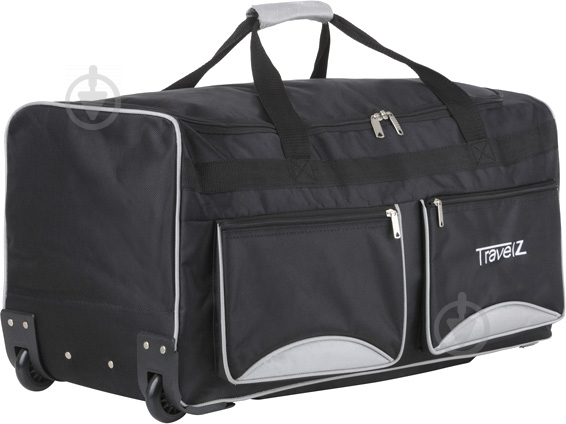 Сумка дорожня TravelZ Wheelbag 90 л чорний 603090 - фото 1