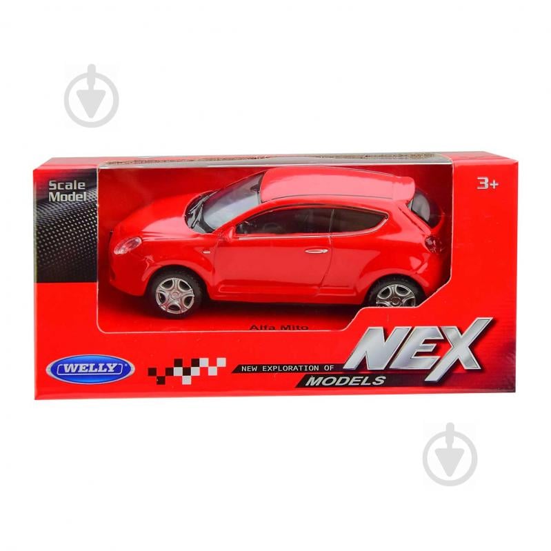 Автомодель Welly 1:43 ALFA ROMEO MITO в ассортименте 44007CW - фото 4