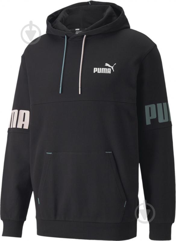 Джемпер Puma POWER Colorblock Hoodie 84800951 р. L чорний - фото 4