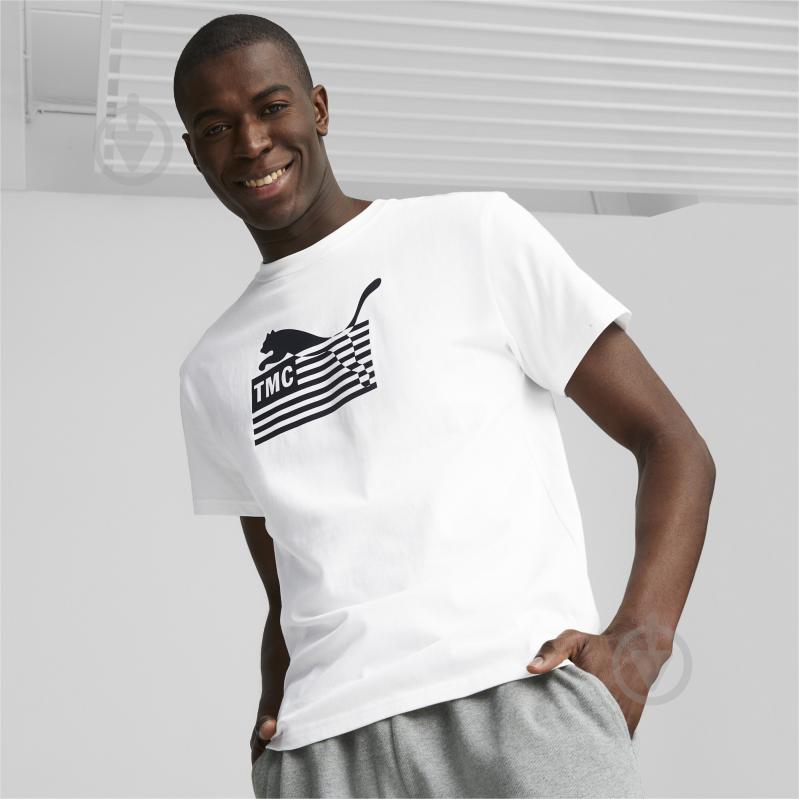 Футболка Puma EVERYDAY HUSSLE TEE 53948802 р.M белый - фото 3