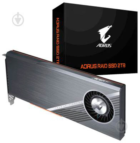 SSD-накопичувач Gigabyte AORUS Raid 2 TB FHHL NVMe 2000GB PCI-Express PCI Express 3.0 x8 3D TLC (GP-ASACNE2200TTTDA) - фото 6