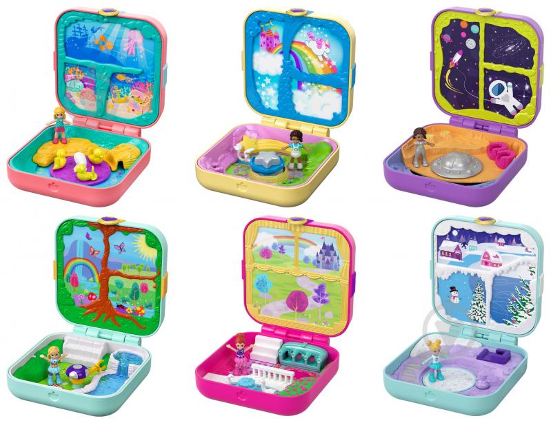 Игровой набор Polly Pocket "Секретные местечки" в ассортименте - фото 1