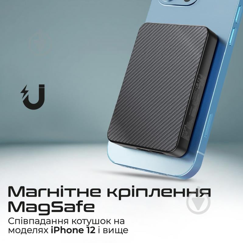 Повербанк Promate 5000 mAh (transpack-5.black) - фото 4