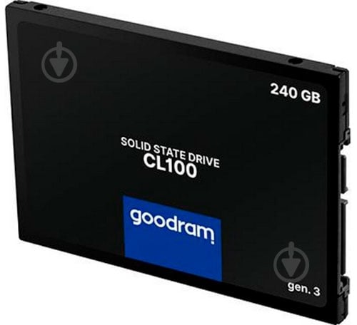 SSD-накопитель Goodram CL100 Gen.3 240GB 2,5" SATA III 3D NAND (SSDPR-CL100-240-G3) - фото 1