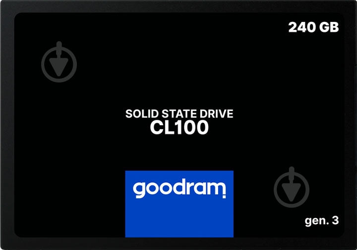 SSD-накопитель Goodram CL100 Gen.3 240GB 2,5" SATA III 3D NAND (SSDPR-CL100-240-G3) - фото 2