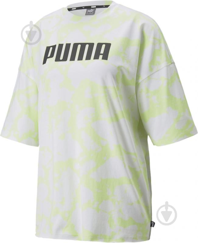 Футболка Puma Summer Graphic Tee 84841136 р.M салатовый - фото 4