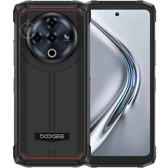Смартфон Doogee 8/256GB black (Fire_6_Power_8_256_BK) - фото 1