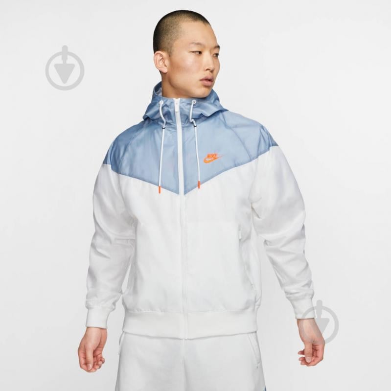 Ветровка мужская демисезонная Nike M NSW HE WR JKT HD AR2191-105 р.XXL белая - фото 4 Ветровка мужская демисезонная Nike M NSW HE WR JKT HD AR2191-105 р.XXL белая - фото 4