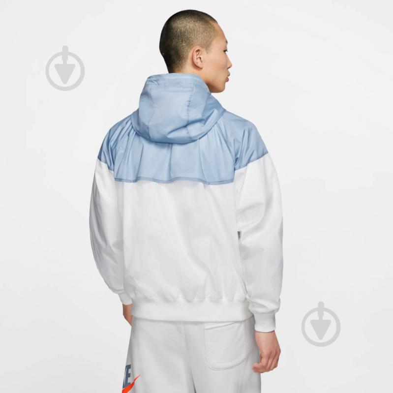 Ветровка мужская демисезонная Nike M NSW HE WR JKT HD AR2191-105 р.XXL белая - фото 5 Ветровка мужская демисезонная Nike M NSW HE WR JKT HD AR2191-105 р.XXL белая - фото 5