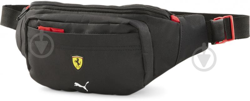 Сумка на пояс Puma FERRARI SPTWR RACE WAIST BAG 07877802 чорний - фото 1