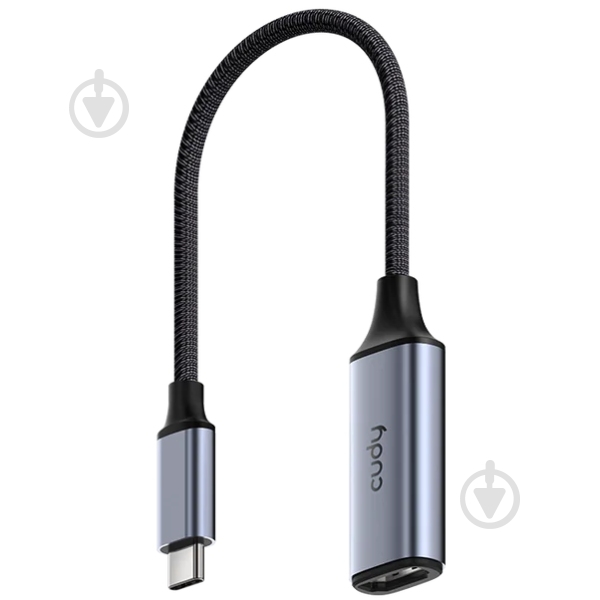 Перехідник Cudy 0,15 м grey/black (UH401) - фото 1 Перехідник Cudy 0,15 м grey/black (UH401) - фото 1