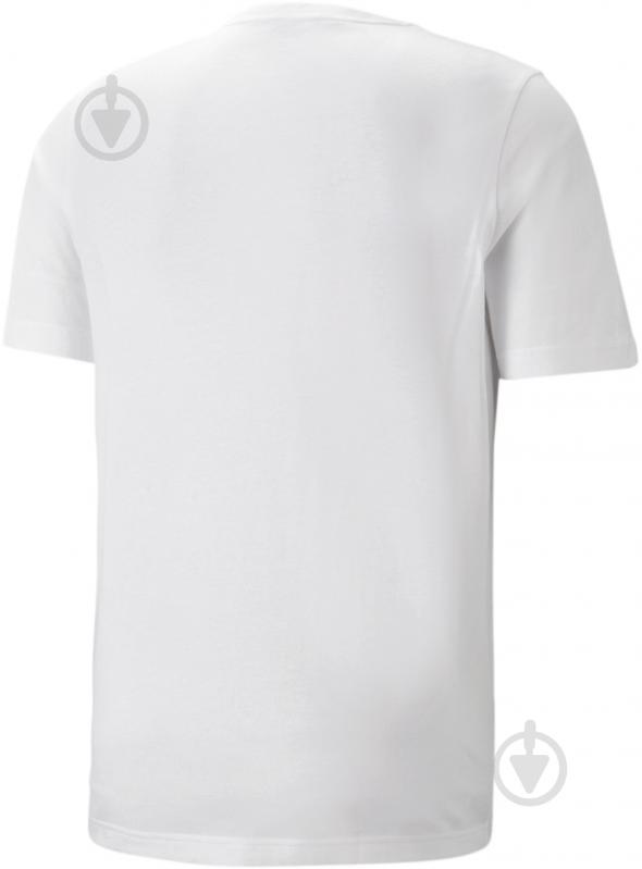 Футболка Puma ESS+ 2 Col Logo Tee 58675958 р.2XL белый - фото 2