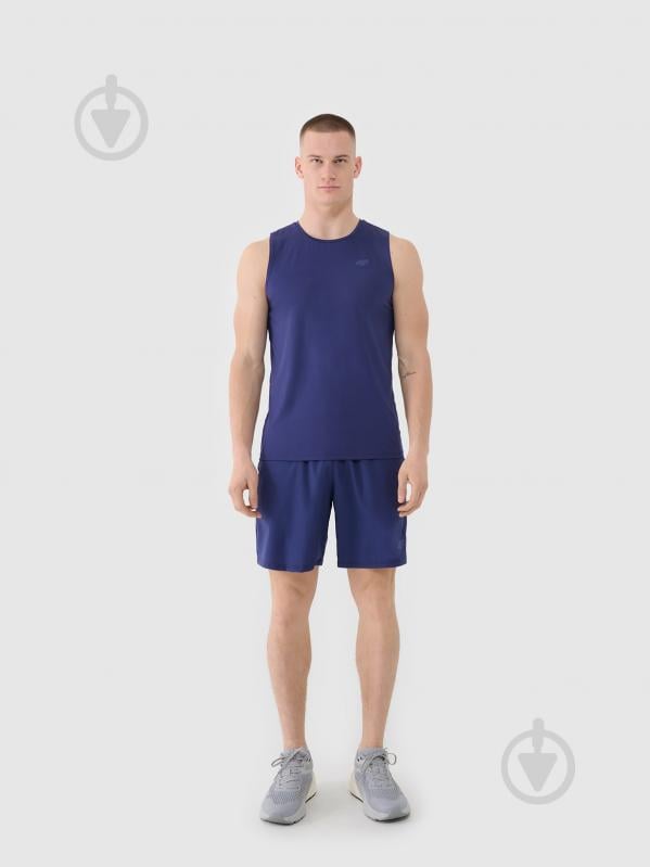 Майка 4F SLEEVELESS FNK M460 4FWSS25TFSLM460-30S р.S синий - фото 4 Майка 4F SLEEVELESS FNK M460 4FWSS25TFSLM460-30S р.S синий - фото 4