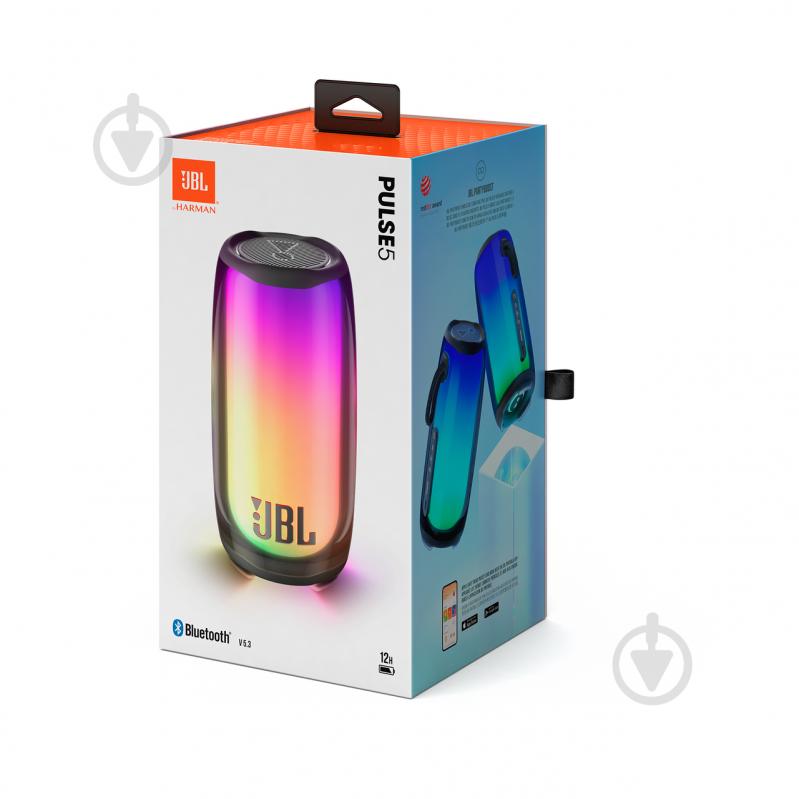 Портативная колонка JBL Pulse 5 1.0 black (JBLPULSE5BLK) - фото 8