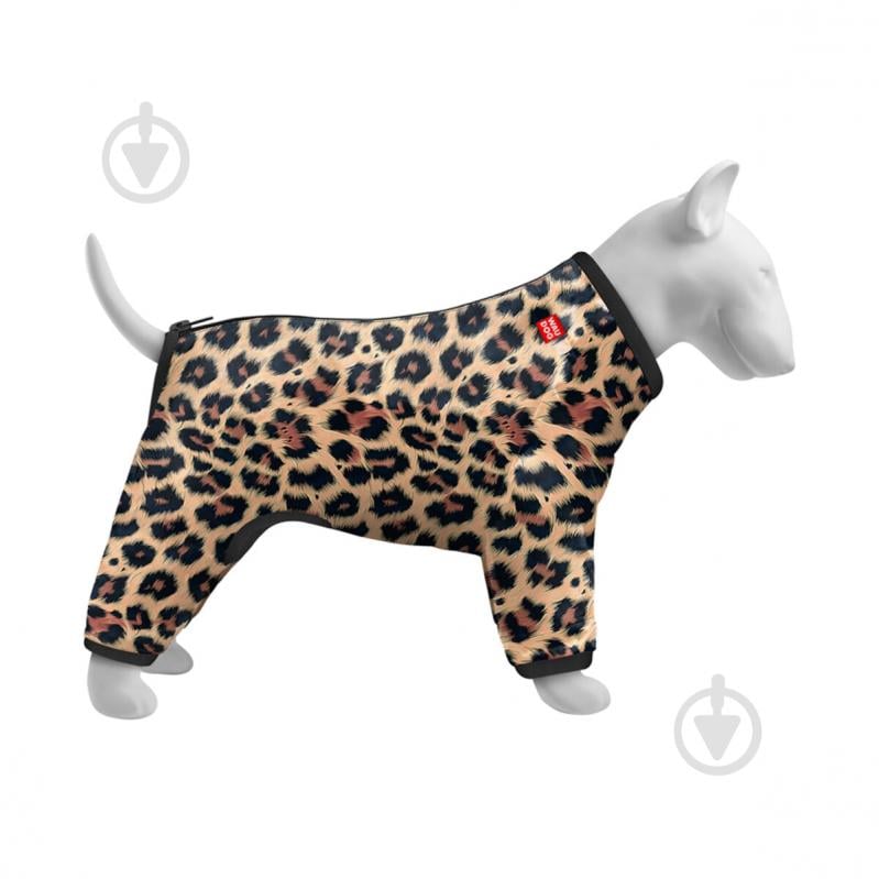 Ветровка Waudog рисунок "Леопард" S35 В 47-51 см С 35-39 см - фото 3