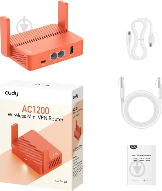 Wi-Fi-роутер Cudy TR1200 - фото 4