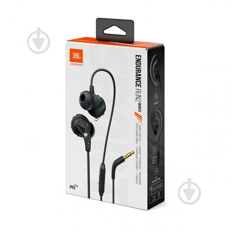 Гарнітура JBL Endurance Run 2 black (JBLENDURRUN2BLK) - фото 7