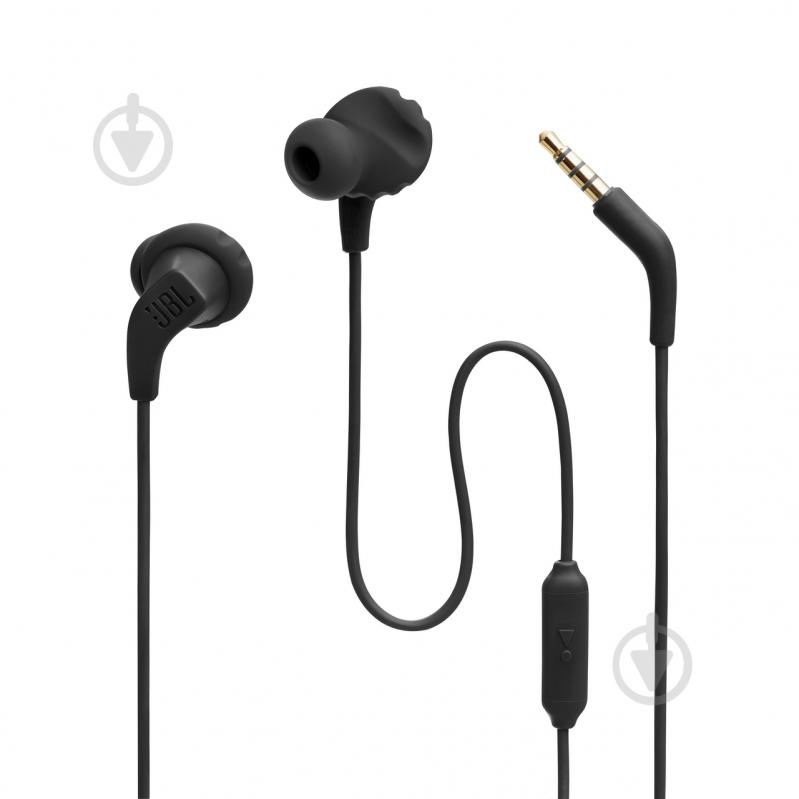 Гарнітура JBL Endurance Run 2 black (JBLENDURRUN2BLK) - фото 1