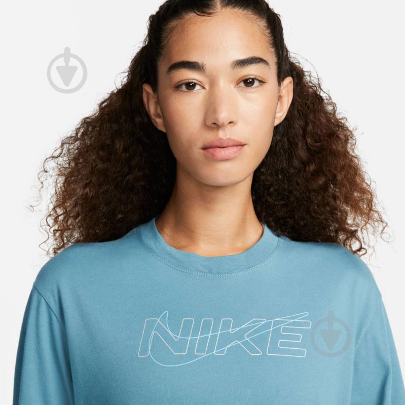 Футболка Nike DX7984-496 р.XS блакитний - фото 3