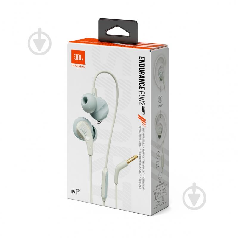 Гарнитура JBL Endurance Run 2 white (JBLENDURRUN2WHT) - фото 7 Гарнитура JBL Endurance Run 2 white (JBLENDURRUN2WHT) - фото 7