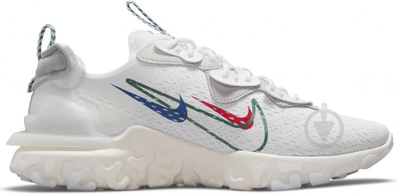 Кроссовки мужские Nike React Vision DM9095-100 р.45,5 белые - фото 4