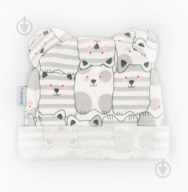 Шапочка дитяча Dexter`s Cats р.48 молочний d962кт-ср - фото 1 Шапочка дитяча Dexter`s Cats р.48 молочний d962кт-ср - фото 1