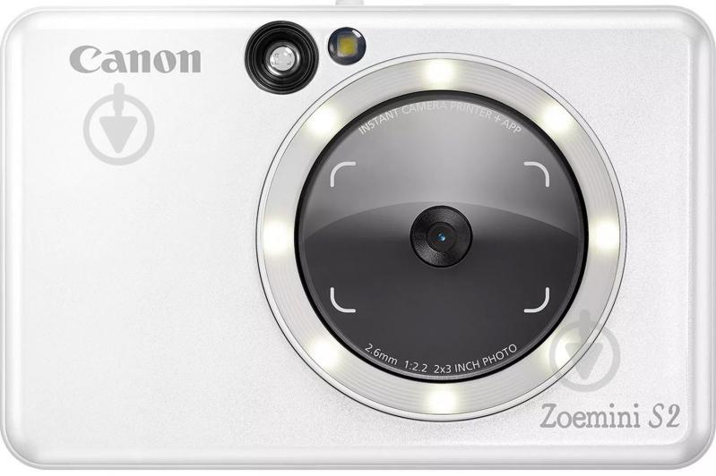 Портативний принтер Canon ZOEMINI S2 ZV223 White (4519C007) - фото 1