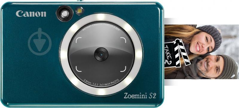 Портативний принтер Canon ZOEMINI S2 ZV223 Gree (4519C008) - фото 4