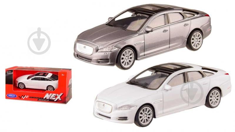 Автомодель Welly 1:43 JAGUAR XJ в ассортименте 44040CW - фото 1