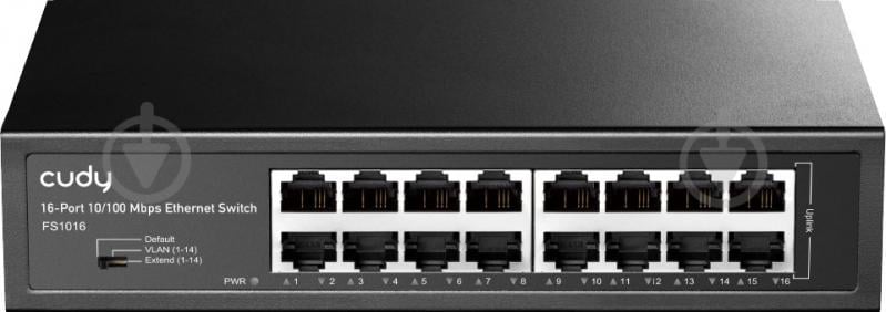Комутатор Cudy FS1016 - фото 1 Комутатор Cudy FS1016 - фото 1