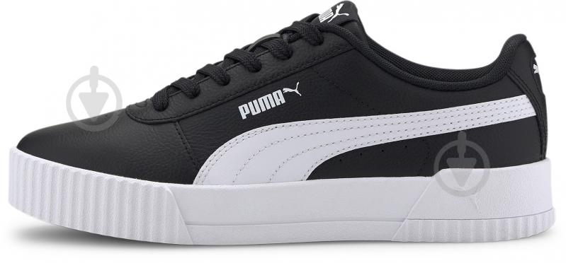 Кросівки жіночі Puma Carina L 37032516 р.40 чорні - фото 1