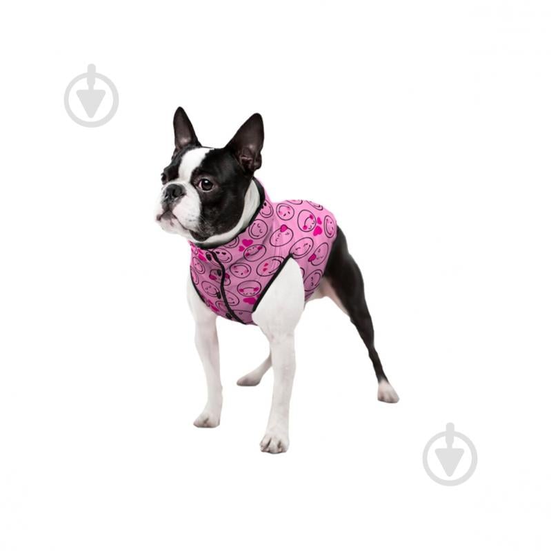 Куртка Waudog рисунок "Смайлы на розовом" M40 В 63-67 см С 39-43 см - фото 3 Куртка Waudog рисунок "Смайлы на розовом" M40 В 63-67 см С 39-43 см - фото 3