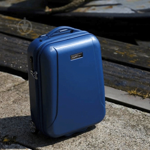 Чемодан CarryOn Skyhopper 2X (S) 32 л синий 502239-S (52) - фото 7