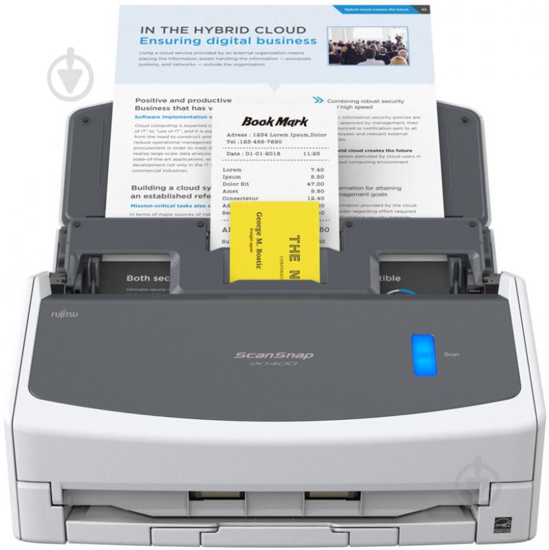 Документ-сканер Fujitsu ScanSnap iX1400 (PA03820-B001) - фото 2