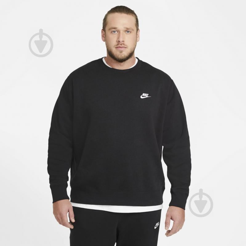 Свитшот Nike Sportswear Essential Collection BV2662-010 р. 2XL черный - фото 10