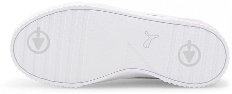 Кросівки для дівчаток Puma Carina L Jr 37067732 р.38 білі - фото 5