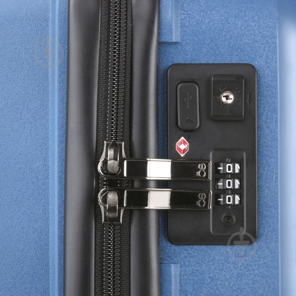Чемодан CarryOn Transport (S) 35 л синий 502406-S - фото 6
