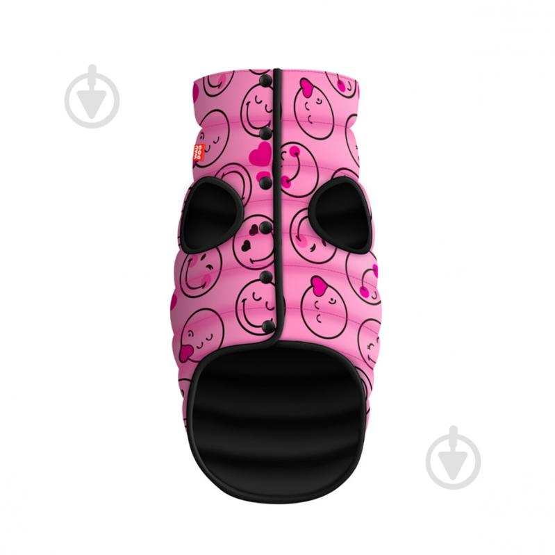 Куртка Waudog рисунок "Смайлы на розовом" M50 В 76-79 см С 55-61 см - фото 1 Куртка Waudog рисунок "Смайлы на розовом" M50 В 76-79 см С 55-61 см - фото 1