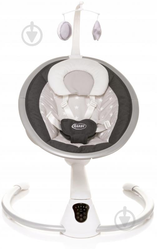 Шезлонг 4Baby Grace graphite 4GR02 - фото 1 Шезлонг 4Baby Grace graphite 4GR02 - фото 1