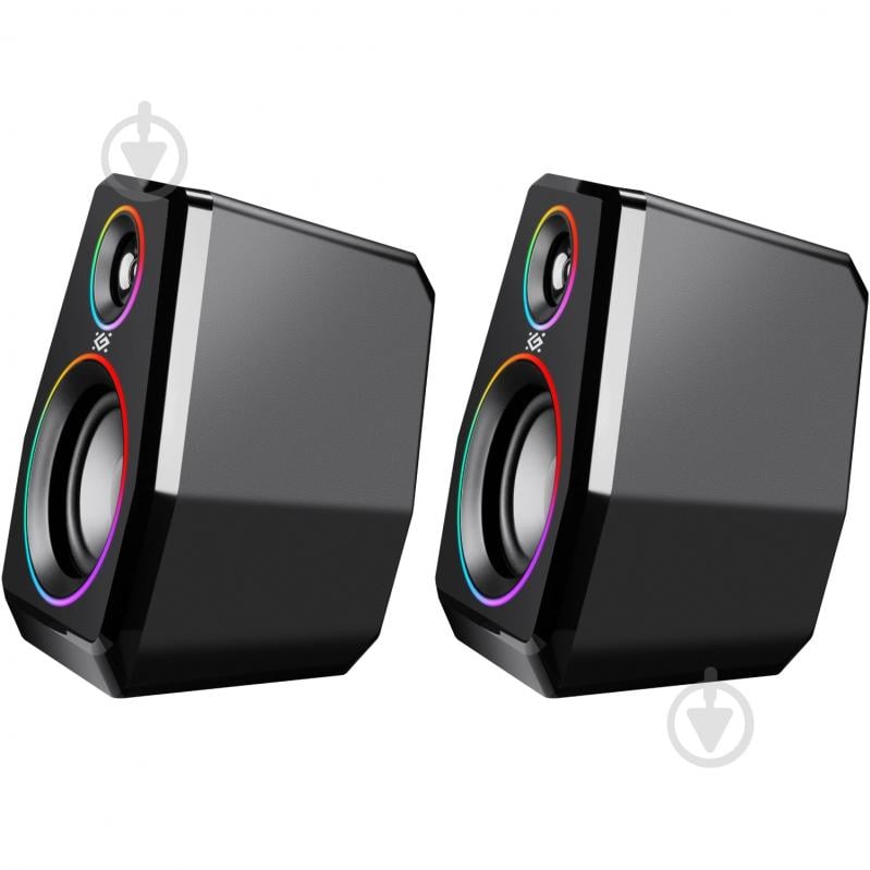 Колонки Defender Solar 10 2.0 black (65940) - фото 4