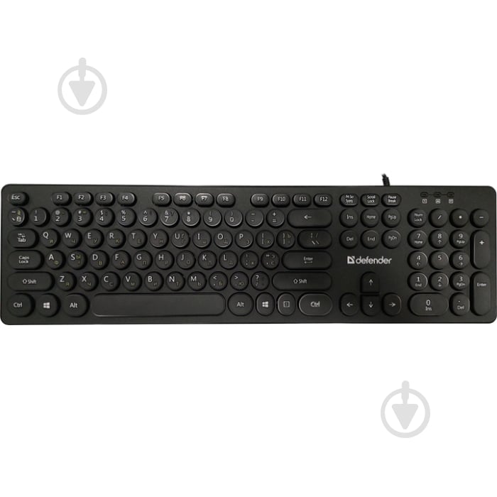 Клавиатура Defender Accord KM (450250) black - фото 1