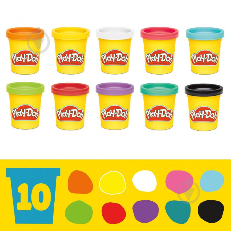 Набір пластиліну Play-Doh Світ суші, повітря та моря F8788 - фото 3 Набір пластиліну Play-Doh Світ суші, повітря та моря F8788 - фото 3