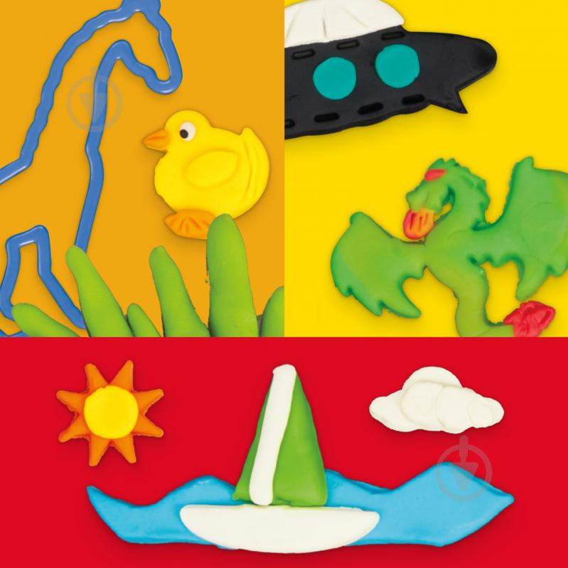 Набір пластиліну Play-Doh Світ суші, повітря та моря F8788 - фото 11 Набір пластиліну Play-Doh Світ суші, повітря та моря F8788 - фото 11