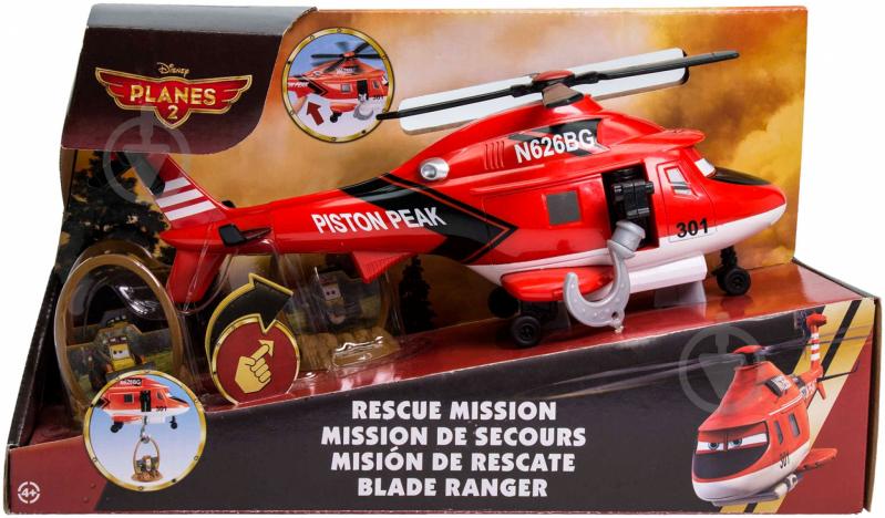 Вертолет Mattel Спасательный отряд Герой Рейнджер Винт CDW73 - фото 2