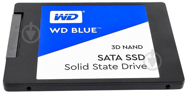 SSD-накопитель Western Digital Blue 250GB 2,5" SATA III 3D NAND (WDS250G2B0A) - фото 1