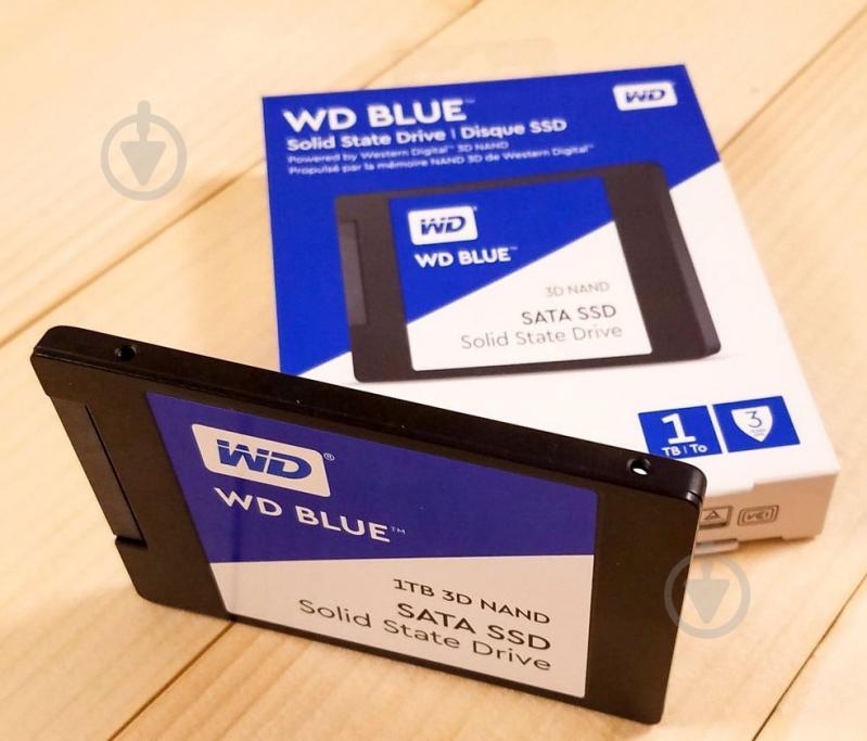 SSD-накопитель Western Digital Blue 250GB 2,5" SATA III 3D NAND (WDS250G2B0A) - фото 5