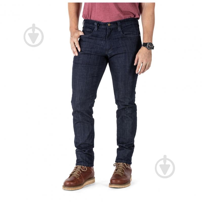 Джинсы 5.11 Tactical Тактические Defender-Flex Slim Jean р. W35/L34 Indigo 74465 - фото 1