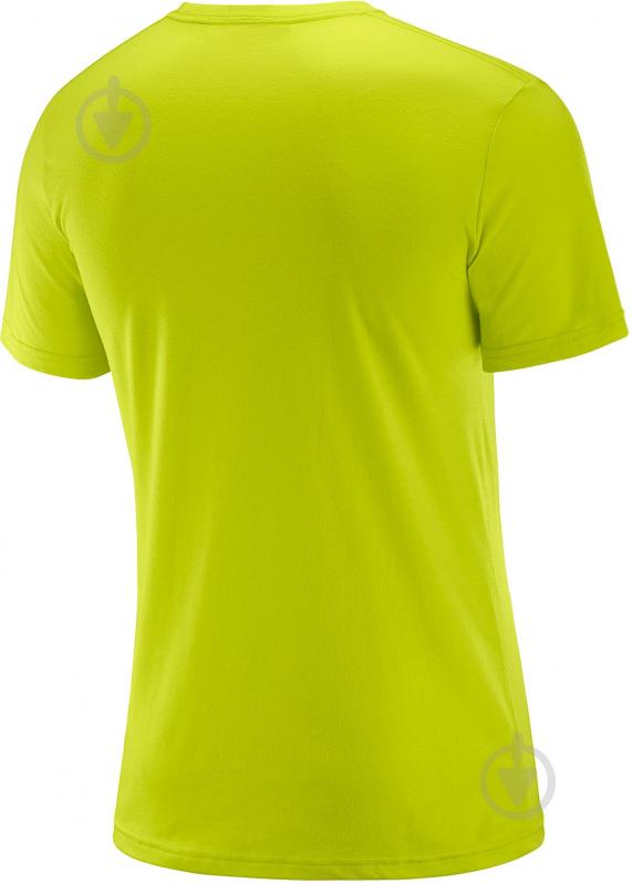 Футболка Salomon BLEND LOGO L39374000 р.XL лайм - фото 2 Футболка Salomon BLEND LOGO L39374000 р.XL лайм - фото 2
