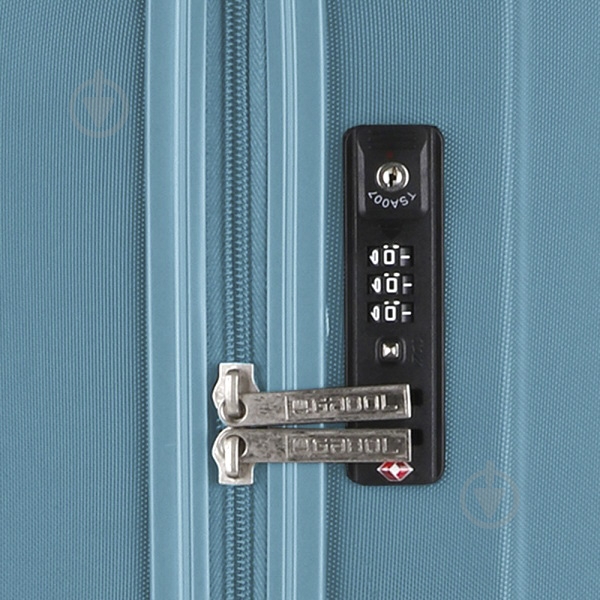 Чемодан Gabol Clever (L) 100 л бирюзовый 118947018 - фото 7