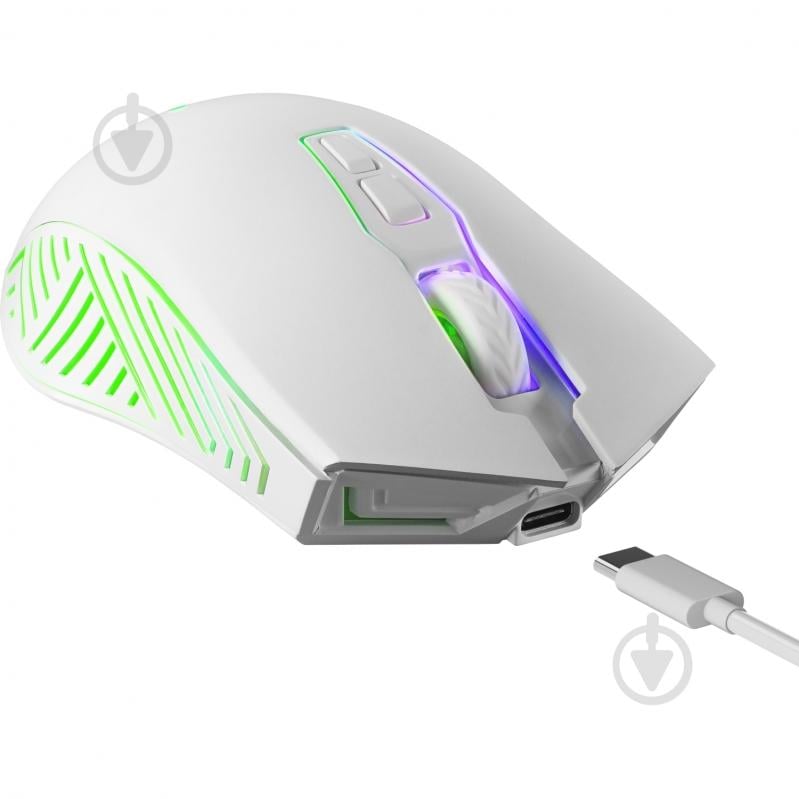 Мышь Defender Pandora GM-502 white (52502) - фото 4 Мышь Defender Pandora GM-502 white (52502) - фото 4